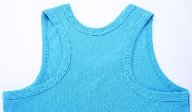 2020 children's clothes boys vests solid cotton thin baby girl boy word of tanks for girls boys big kids camisole underwears top