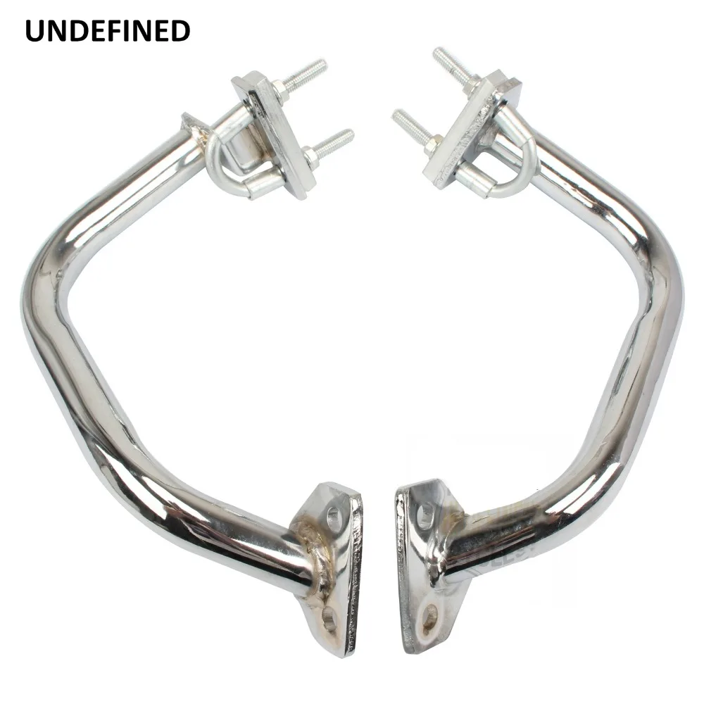 

Chrome Motorcycle Highway Crash Bar Engine Guard Buffer Frame Protection Side Bumper for Yamaha XJR1200 XJR 1300 UNDEFINED