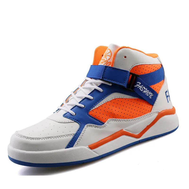 

Bakset Homme Men Sport Shoes 2019 Male Outdoor Basketball Shoes Breathable Light High-top Basketball Sneakers Anti-skid Trainers