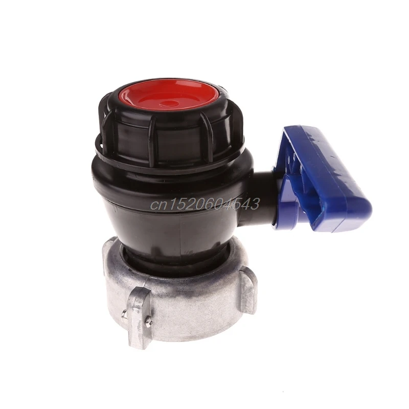 

2.95" Coarse Thread IBC Tote Tank Ball Valve Drain Adapter R06 Drop Ship