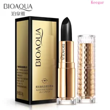 Bioaqua, бальзам для губ с черной розой, натуральный травяной экстракт, увлажняющий, для восстановления губ, морщин, Женская питательная Губная помада для ухода за губами