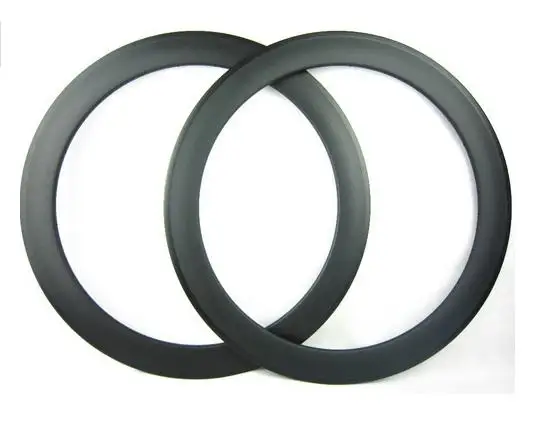 

hot sale carbon fibre Road Bike Rims 700c 60mm Clincher Wheels 23mm width for racing bicycle basalt braking surfacR