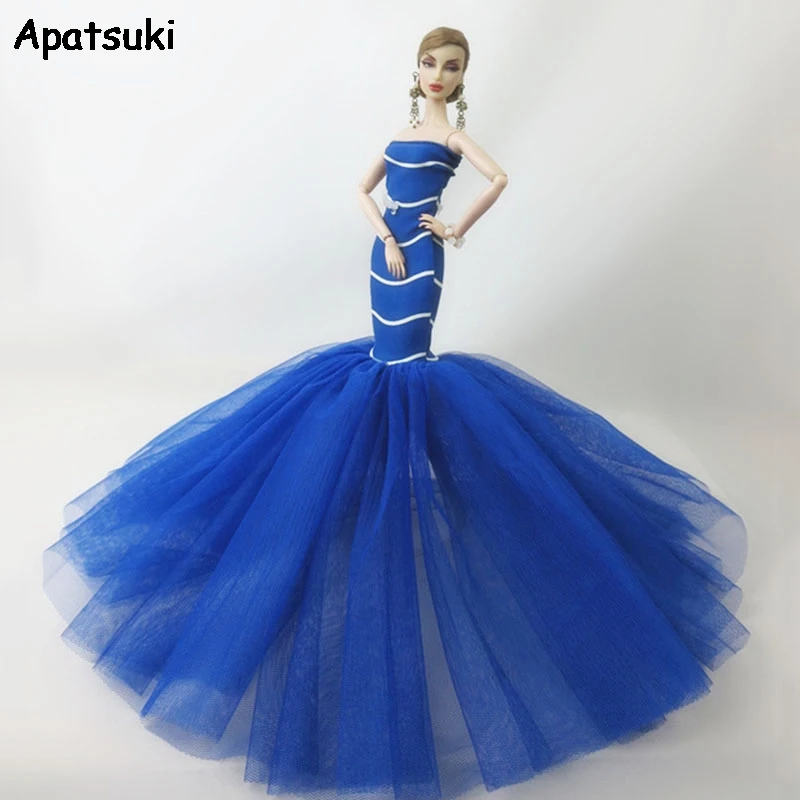 blue mermaid doll