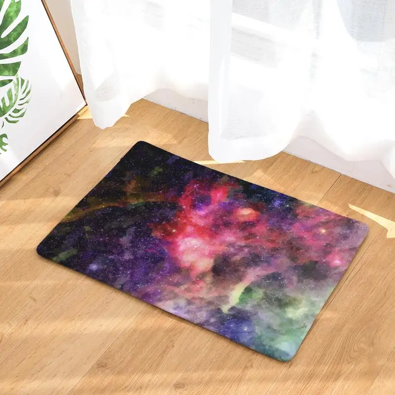 Придверные коврики Psychedelic Sky Печать Напольный коврик кухня ванная комната коврики 40X60 см - Цвет: 4