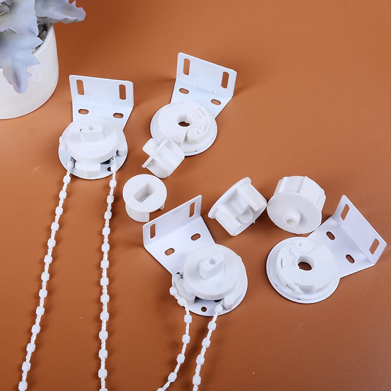 Accesorios de cortina de cuentas de 28mm/38mm para tratamientos de ventana Kit de sombra de rodillo persiana soporte de la cadena Accesorios de cortina de cuentas de 28mm/38mm para tratamientos de ventana Kit de sombra de rodillo persiana soporte de la cadena