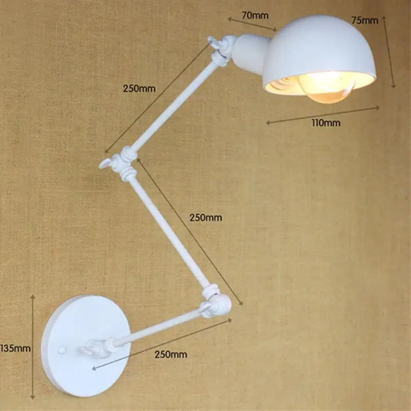 Number 1 Современный светильник Aplik Lamba, лофт, Декор, Candeeiro Parede Wandlamp Aplique Luz, светильник Lampara De Pared, интерьерный настенный светильник для спальни - Цвет абажура: Number 1