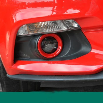 

ABS Chrome Front Fog Light Cover Trim Car Accessories For Ford Mustang 2015 2016 2017