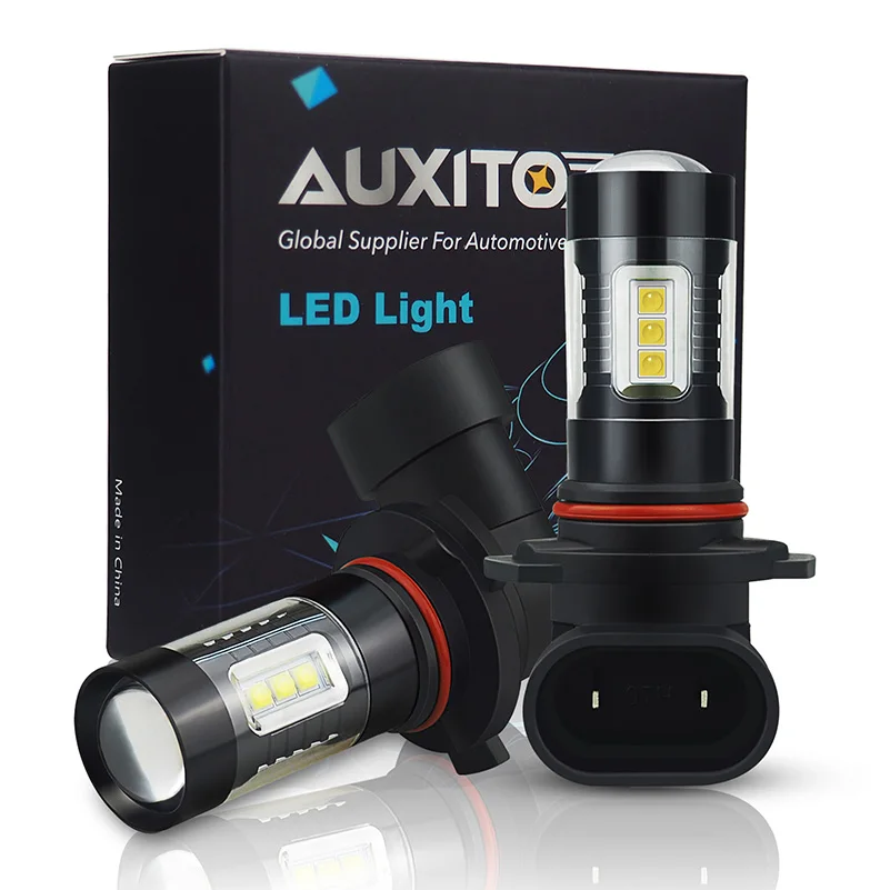 

2pcs 9145 H10 LED Fog light Bulbs 9140 1800Lm 6500K White 80W DRL Fog Lights for Ford Chevrolet Dodge Jeep Cadillac