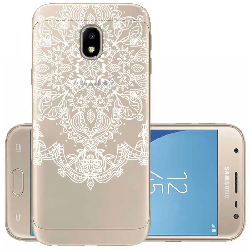 Arvin Soft TPU FOR Samsung Galaxy J7 2017 Smart Back Protective Phone Cover FOR Samsung J330 J4 J5 Clear Painted case FOR J6 J8 (10)