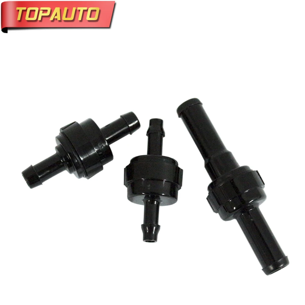

TopAuto1pc 6/7/9mm One-way Valve ABS Gas Liquid Check Valve Vacuum Pipe Connector Plastic Automotive Car Heating Accessories