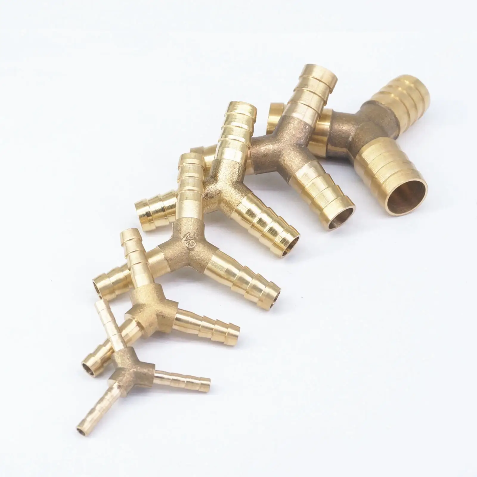 Y Hose Barb I/D 4 мм 6 7 8 10 12 14 16 3 способа латунные соединители для муфты|Фитинги труб| |