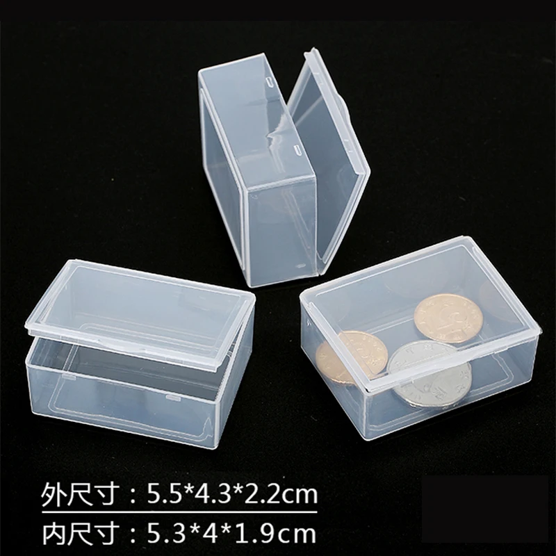 24 Slots Lidded Jewelry Storage Box Display Case Container Beads Organizer Box O
