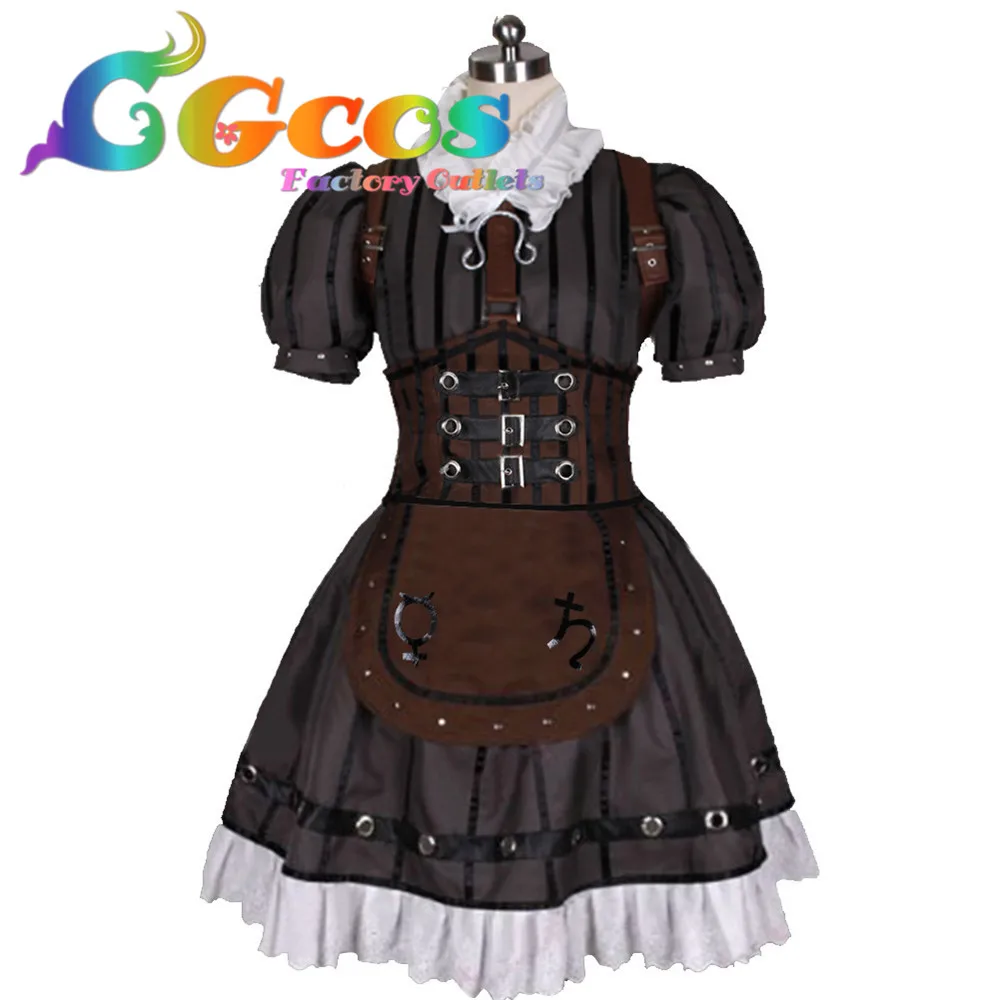 

CGCOS Free Shipping Cosplay Costume Alice: Madness Returns Steampunk Alice New in Stock Halloween Christmas Uniform