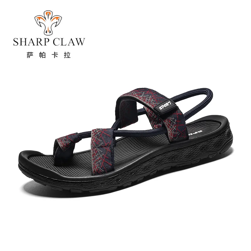 SHARCPCLAW الصيف الصنادل الرجال عارضة الذكور أحذية الكبار الصنادل اليدوية الانزلاق على الشقق شحن مجاني Sepatu صندل بريا SHARCPCLAW الصيف الصنادل الرجال عارضة الذكور أحذية الكبار الصنادل اليدوية الانزلاق على الشقق شحن مجاني Sepatu صندل بريا