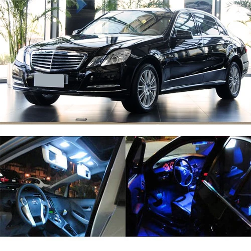 

17 x LED Interior Light Package Reading Light For 2010 -2013 Benz E Class W212 E350 E550 E63 AMG Interior dome map Light Kit