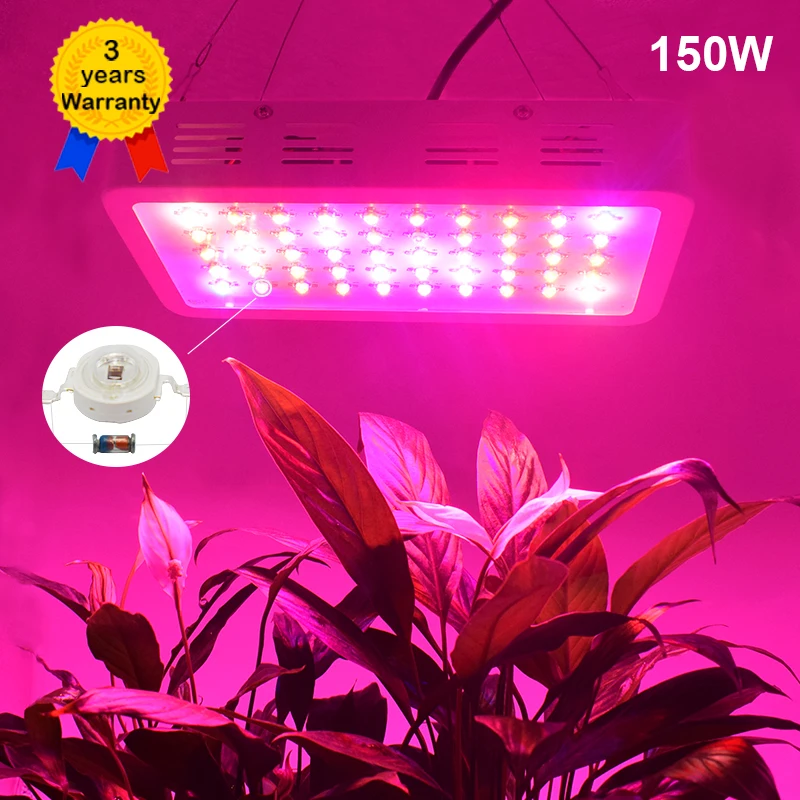 

150W LED Grow Light Full Spectrum LED Lamp Light Lighting for Plants Flower indoor greenhouse lighting