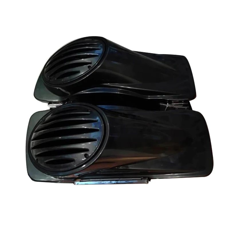 Motorcycle Bag Hard Saddlebag 6x9 Speaker Lids W Speaker Grill for Harley Touring Models 1994-2013 Saddle Bag (1)