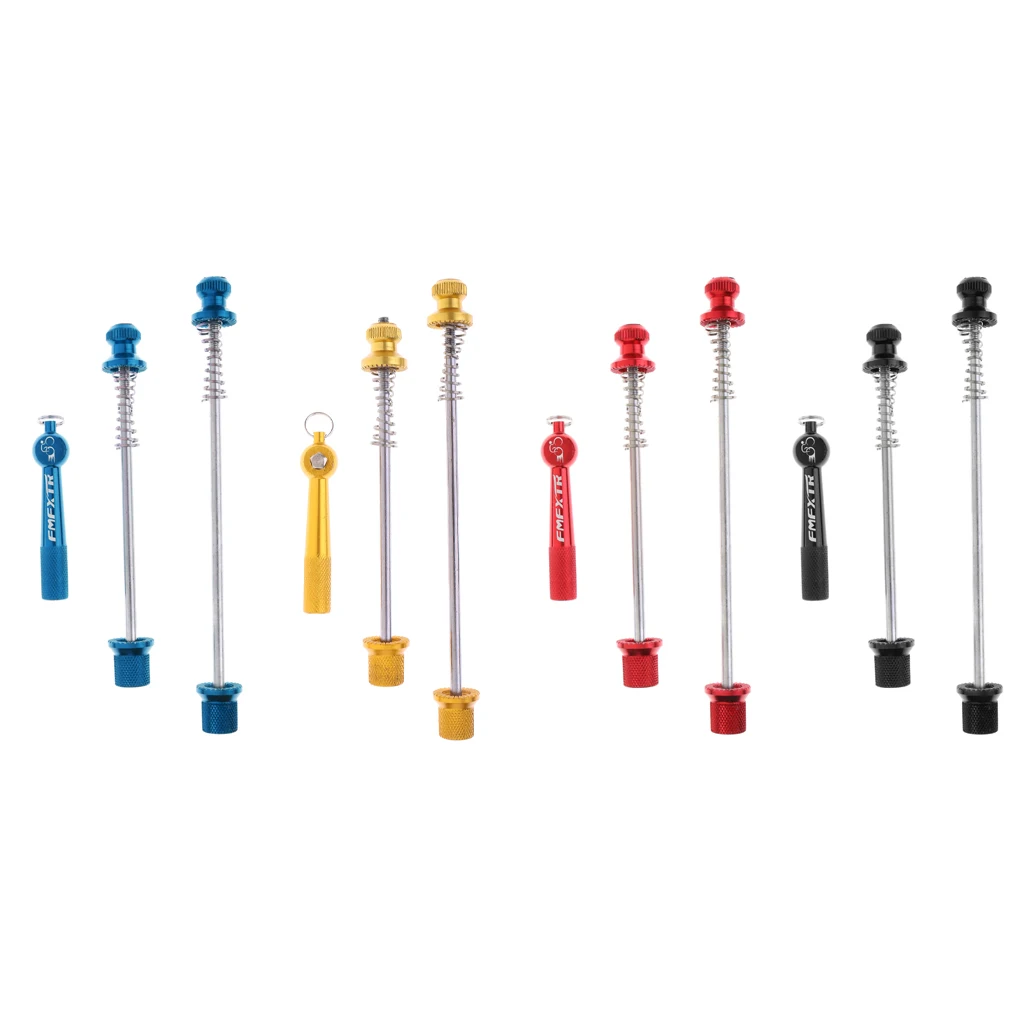 

Anti Theft Quick Release Skewers Secure Lock Set Front / Rear Skewer Road Bike Cycling MTB Bicycle Wheels Axle