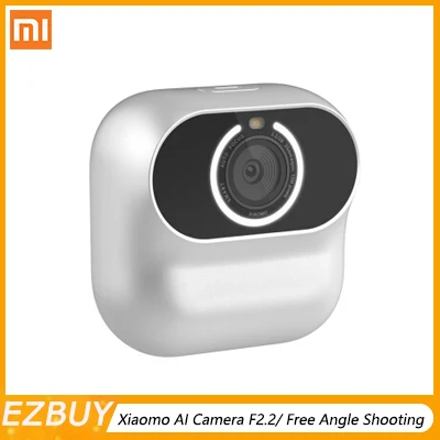 Xiaomi Xiaomo AI camera F2.2 Бесплатная камера для съемки с углом обзора Магнитная Адсорбция