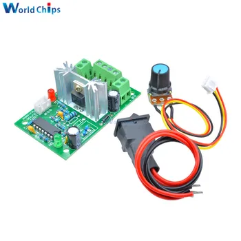 

6-30V DC Motor Speed Controller Reversible PWM Control Forward Reverse/ Reverse Switch Potentiometer 80W 6A High Efficiency