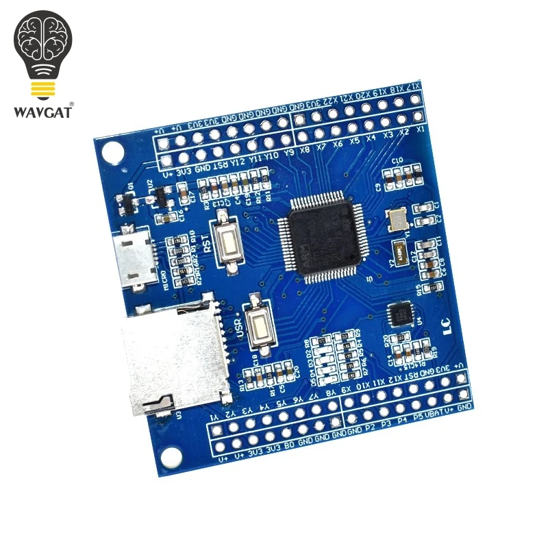 Макетная плата WAVGAT STM32 STM32F405RGT6 для микропитона PyBoard STM32F405 Core|Интегральные схемы| |