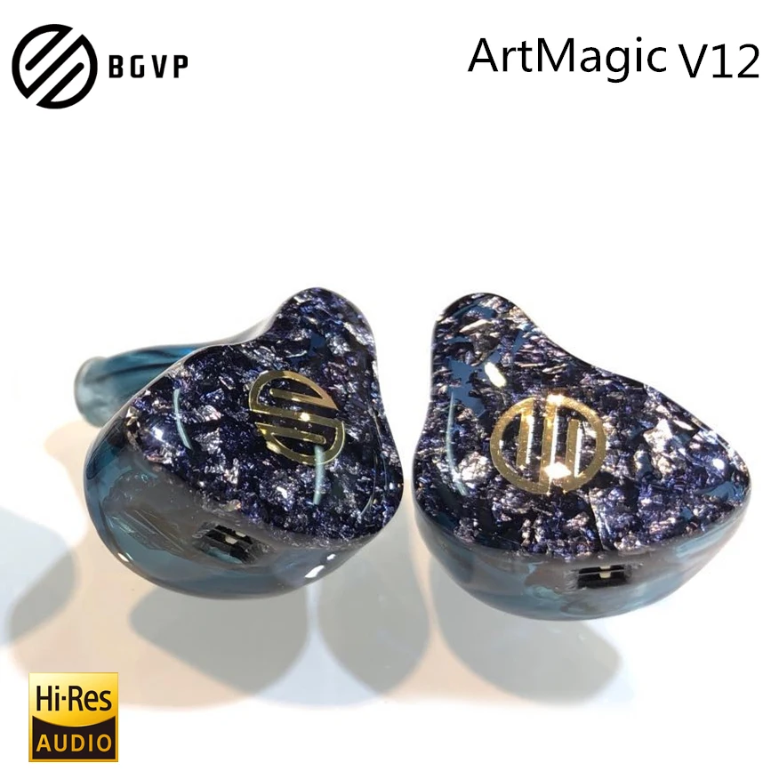 BGVP ArtMagic V12 12BA Ноулз блок сбалансированная Арматура наушники HiFi аудио монитор 0 78