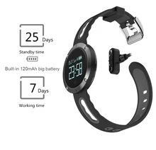 

Leifer DM58 Waterproof Smart Wristband Heart rate monitor Blood Pressure Watch Smart bracelet Fitness Tracker PK mi band 2