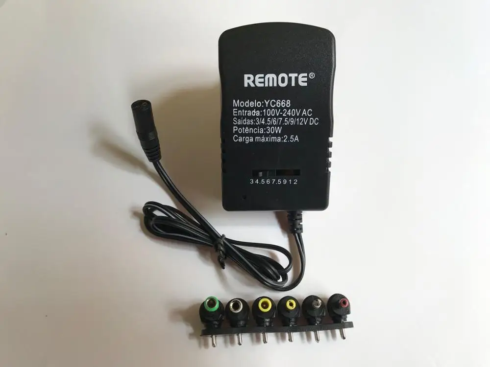 3A 30 W 3 V 4.5 V 6 V 7.5 V 9 V 12 V الطاقة محول توريد مصدر شاحن ل كاميرا ، مشغل الصوت ، الهاتف ، CD ، VCD ، مكرر