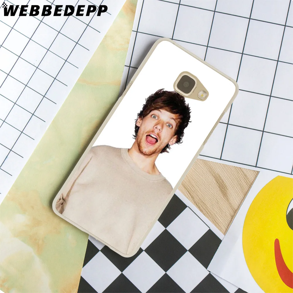 WEBBEDEPP Louis Tomlinson Case for Galaxy A3 A5 A7 A8 2015/2016/2017/2018 Grand Prime Note 8 5 4 3 2 WEBBEDEPP Louis Tomlinson Case for Galaxy A3 A5 A7 A8 2015/2016/2017/2018 Grand Prime Note 8 5 4 3 2