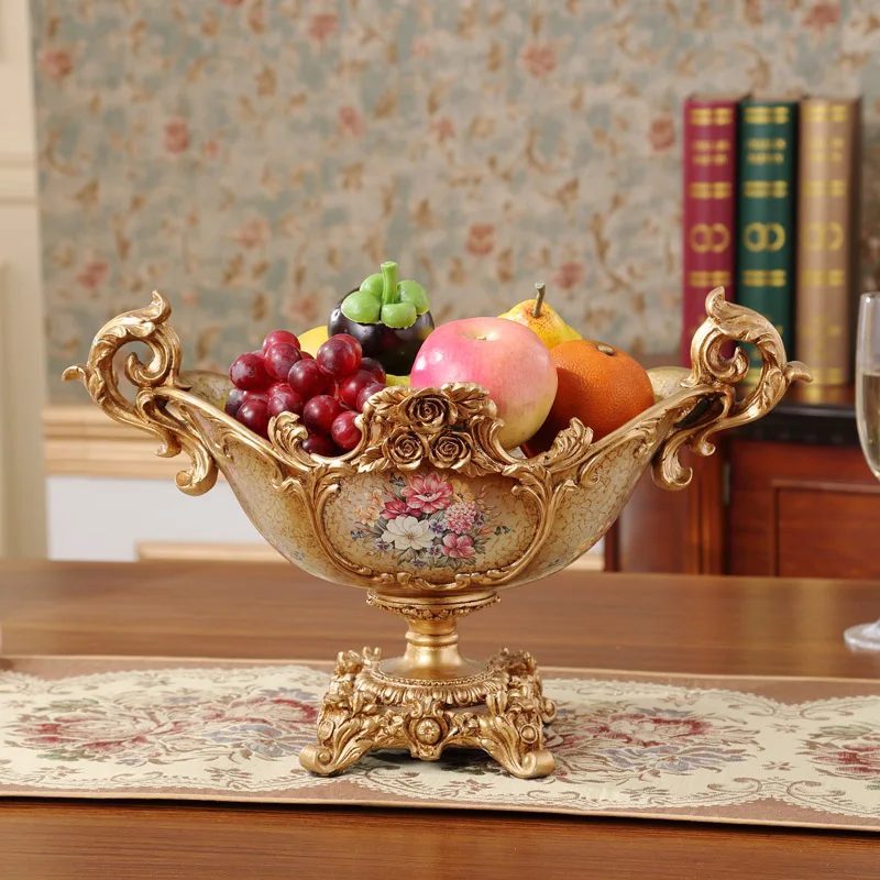 European Style Decoration Plate Home Furnishing Jewelry Ornaments