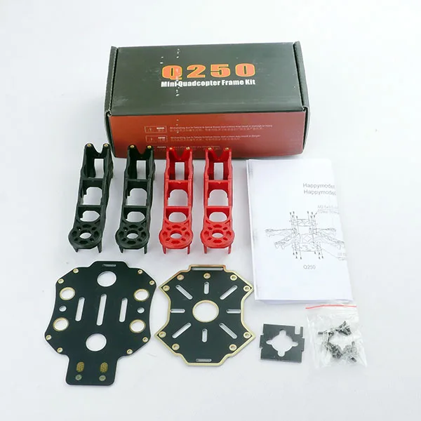HMF Totem Q250 250 мм 4 осевой Квадрокоптер рама комплект CC3D f3 F4 naze32 совместимый|kit kits|kit