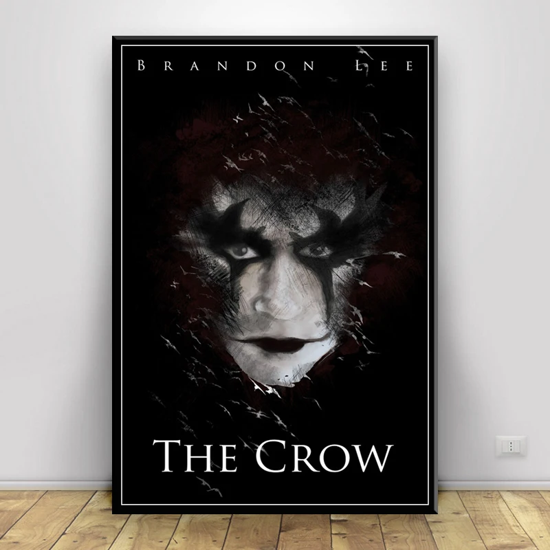 The Crow классический постер с фильмом-ужастиком стены искусства картины плакаты и принты холст живопись для комнаты домашний декор - Цвет: 0002