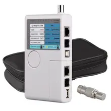 CAA 4 in 1 RJ11 RJ45 USB BNC LAN Ethernet Network Phone Cable Tester