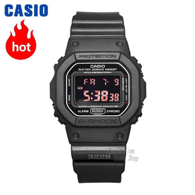 Casio watch G-SHOCK Men's quartz sports watch trend square dial waterproof g shock Watch DW-5600