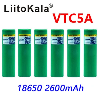 

liitokala 3.6V 18650 US18650 VTC5A 2600 mAh High Drain 40A Battery