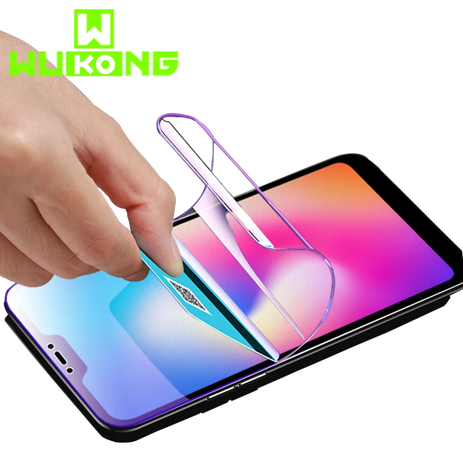 

WK Full Coverage For Xiaomi Redmi Note 6 Pro Hydrogel Film Soft TPU Screen Protector Explosion-proof For Xiaomi Redmi 6 Pro Film
