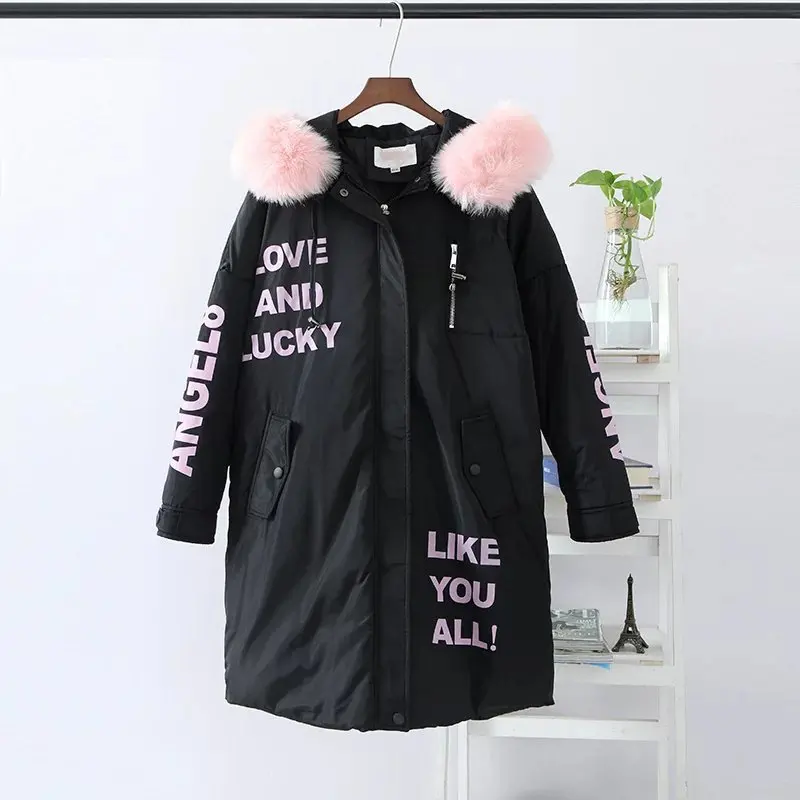 5XL2016New Women's winter jacket long coats thick warm