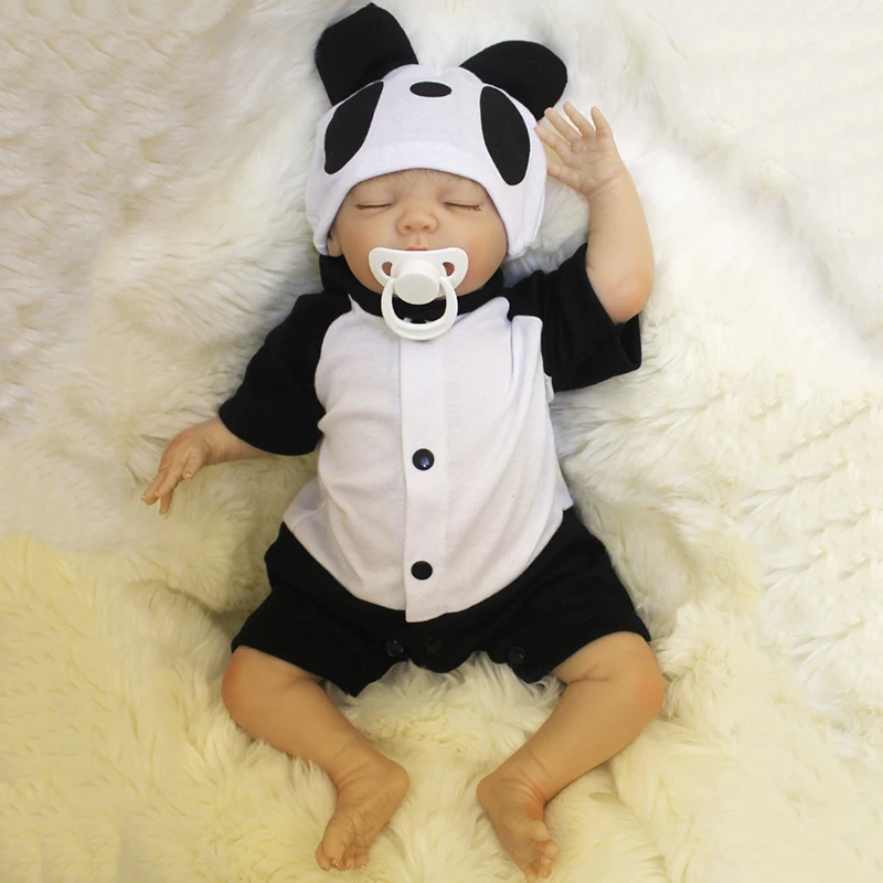 18 Inch Doll Reborn Babies Silicone Baby Doll Clothes lol