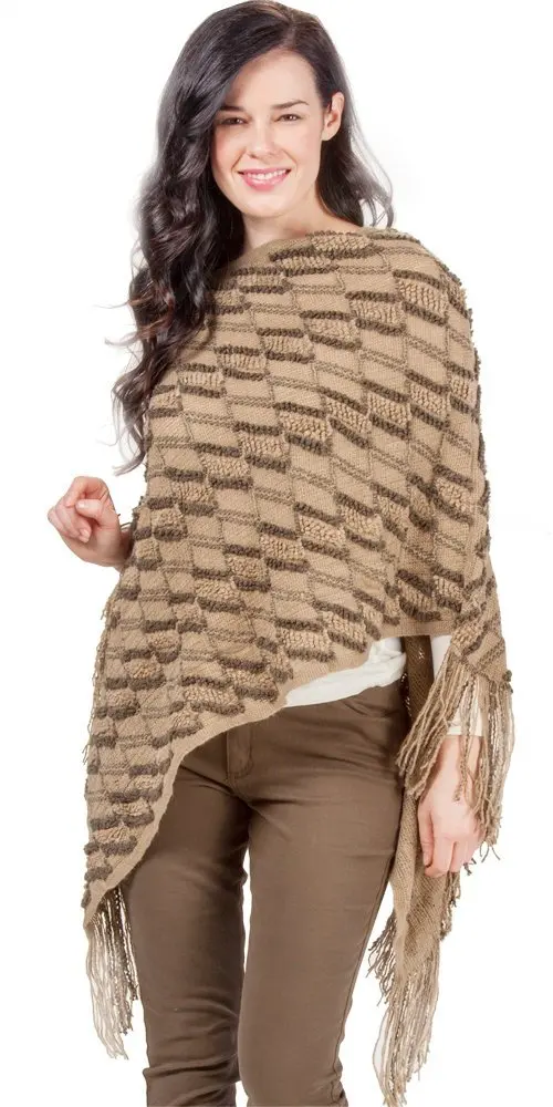Модный осенний женский белый свитер дамское пончо с кисточками длинные вязаные пуловеры вязаная накидка пальто