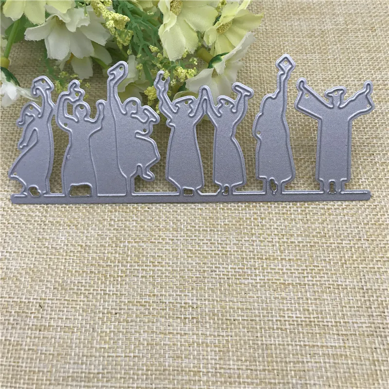 Happy Graduates Metal Cutting Dies Stencils For Card Making Decorative Embossing Suit Paper Cards Stamp DIY