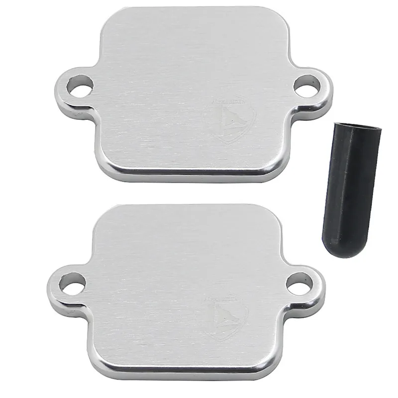 

CNC Driven Racing Exhaust Smog Block off Plates DSBLOCK For Yamaha yzf R1 R6 YZFR1 YZFR6 2003-2012 FZ1 2003-2008 Block-off