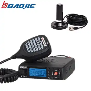 Baojie BJ-218 25W Power Mini Mobile Radio Dual Band VHF UHF 136-174 400-470MHz For Car Bus Taxi Radio With USB Programming Cable - SALE ITEM - Category 🛒 Cellphones & Telecommunications