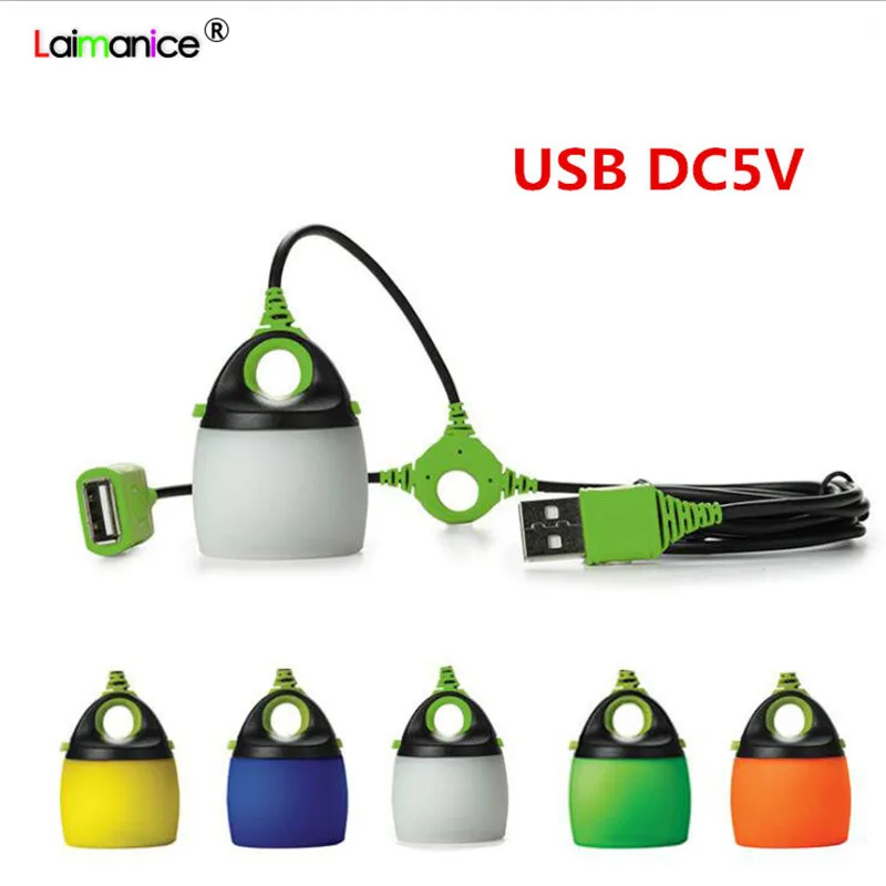 

5PCS USB Portable Waterproof Tent Light Camping Emergency Light Removable Series Mini Outdoor Light USB Power Supply DC5V
