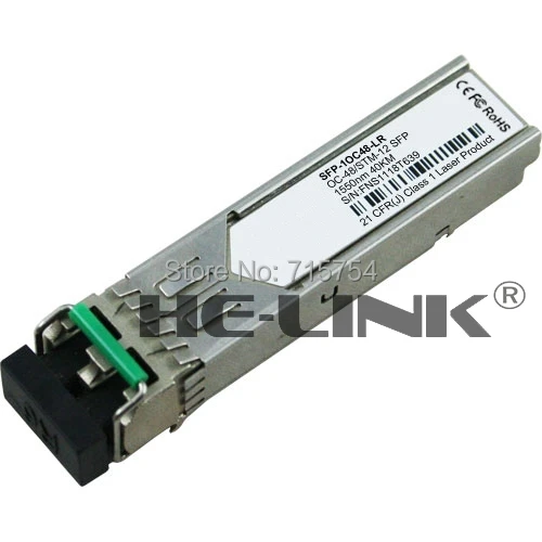 

SFP-1OC48-LR - Juniper Compatible OC-48 SFP 1550 nm 40 km reach single-mode