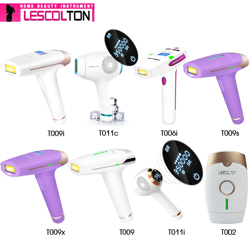 

IPL Permanent Laser epilator 2in1 Laser Hair Removal Hair epilator Body Face All kind of LESCOLTON 2018 Hottest gift free