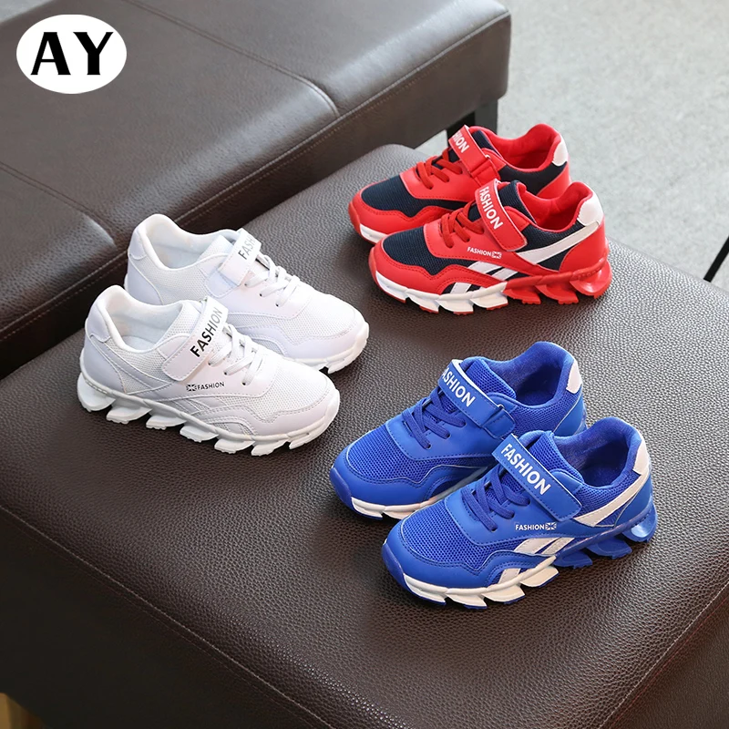 

AY 2019 Spring/Autumn Children Shoes Boys Sports shoes Fashion Brand Casual Kids Sneaker Outdoor Training Breathable Boy Shoes