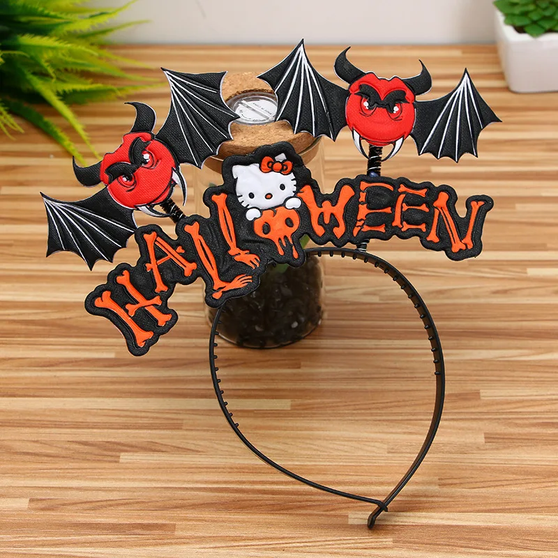 

1PC Cobweb Witch Hat Headband Hairband Women Halloween Party Props Hair Accessories