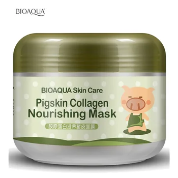 

Korean Collagen pigskin collagen nourishing mask 100g Anti Aging Cream Anti Wrinkle Face Mask Ageless Products Cosmetics bioaqua