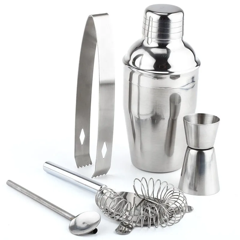 2016-Practical-Creative-Super-Polished-Surface-5Pcs-Stainless-Steel-Cocktail-Shaker-Mixer-Drink-Bartender-Kit-Bars