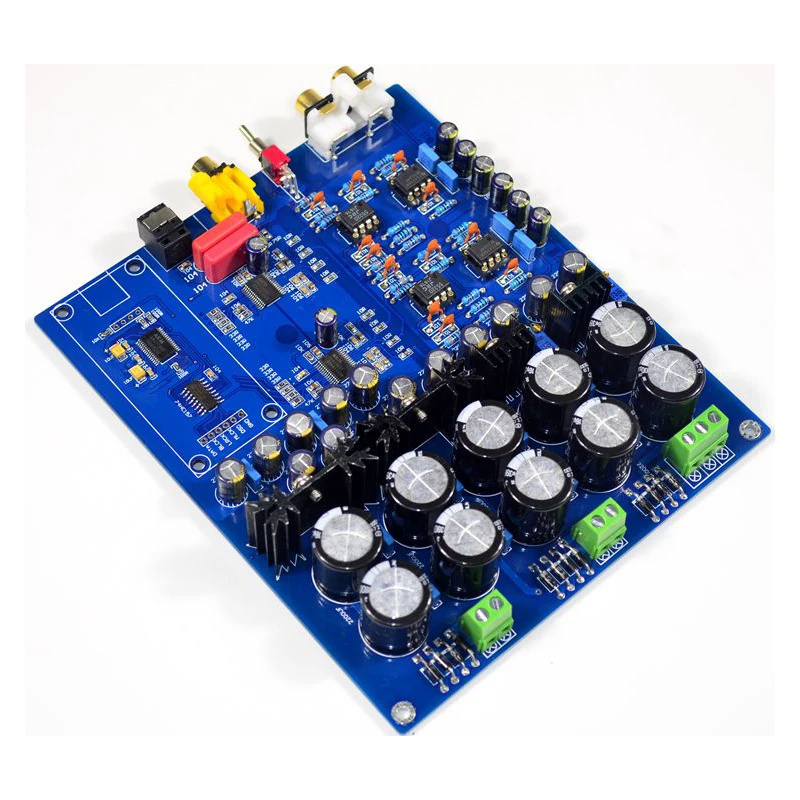 Двойной чип AK4396VF+ AK4113 Deluxe декодер DAC(поддерживает волоконно-оптический коаксиальный USB вход